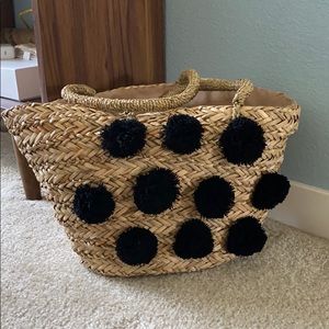 Woven Basket Tote bag